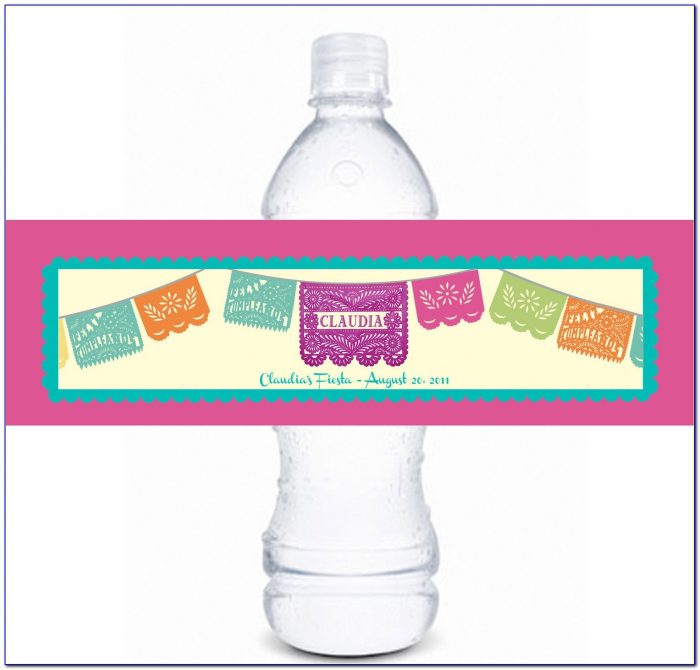 Water Bottle Labels Template Avery