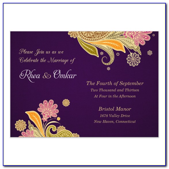 Wedding Card Invitation Templates