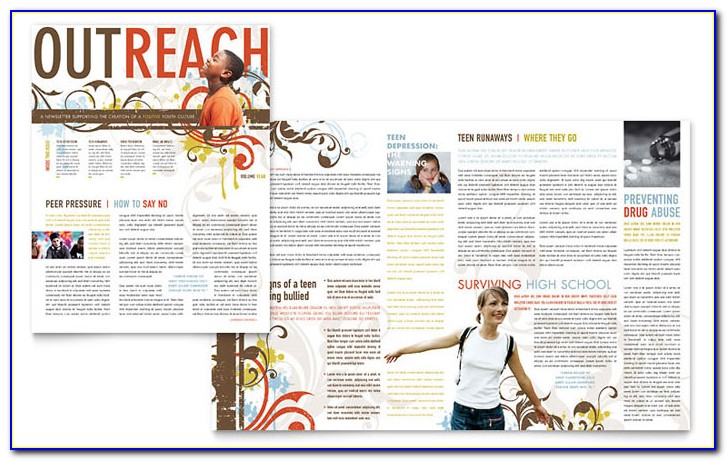 Youth Ministry Newsletter Templates