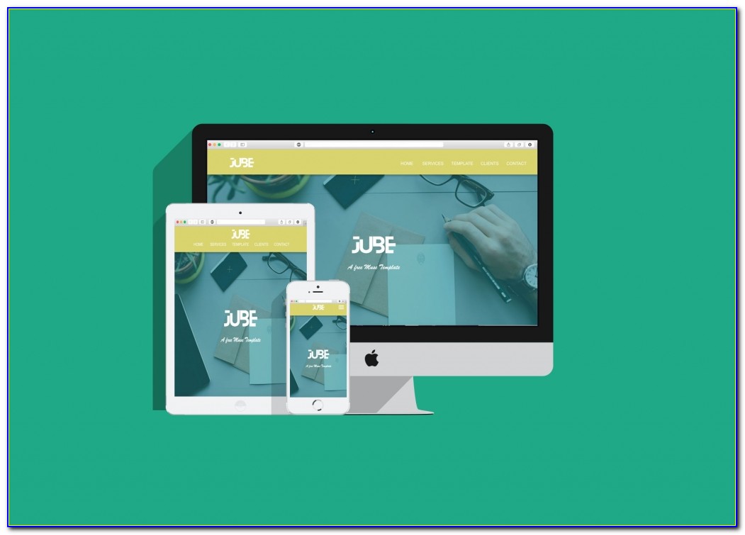 Adobe Muse Responsive Template