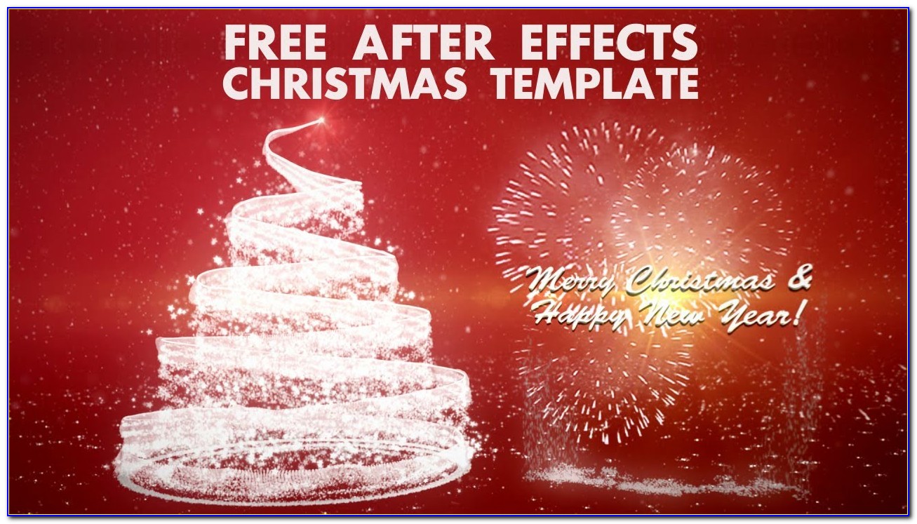 After Effects Christmas Templates Download