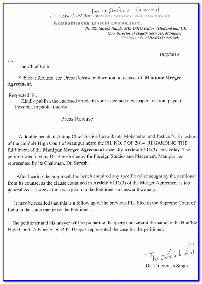 Image Gallery Merger Agreement Free Merger Agreement Template New Doc Xls Letter Download Templates Ttupw