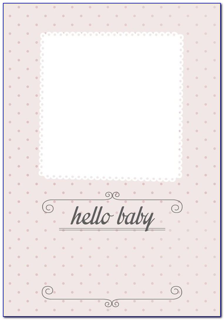 Birth Announcement Template Free Online