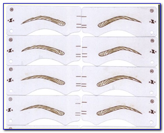 Brow Shaping Templates