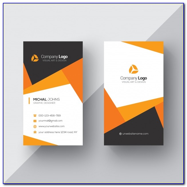 Business Card Design Template Psd Free Download