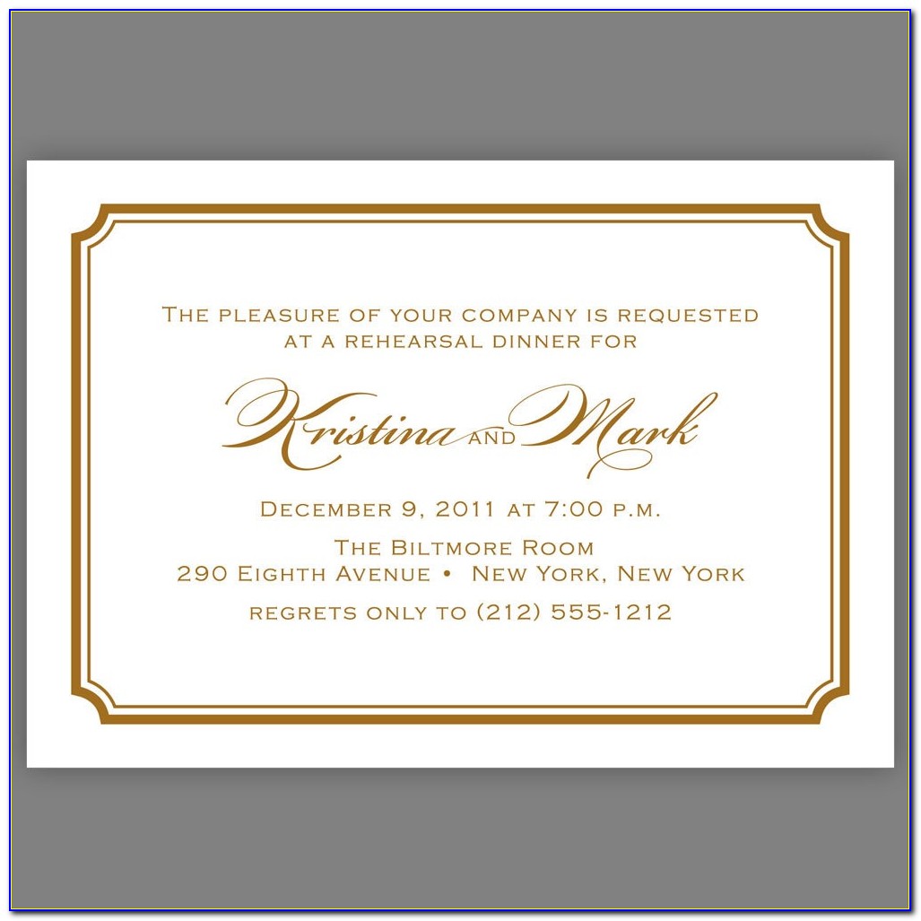 Business Dinner Invitation Template Email
