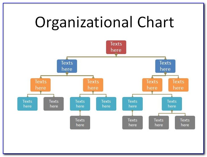 Business Infographic Organization Chart Template