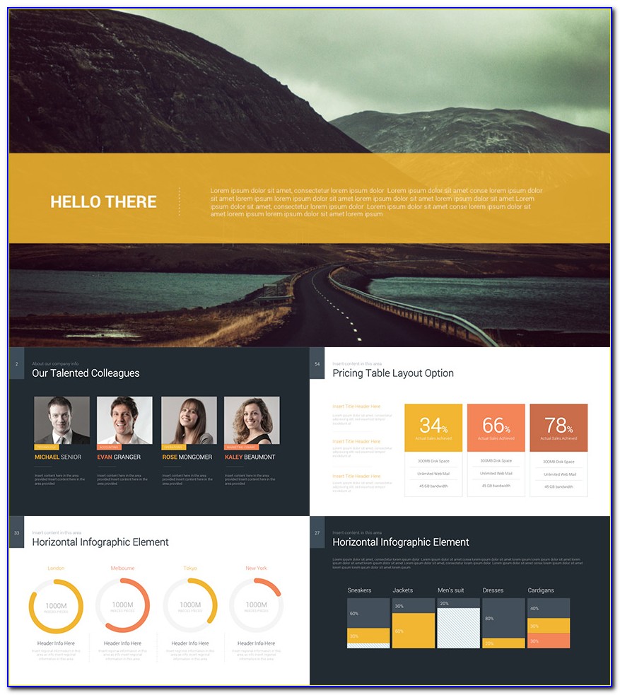Business Pitch Powerpoint Template Free