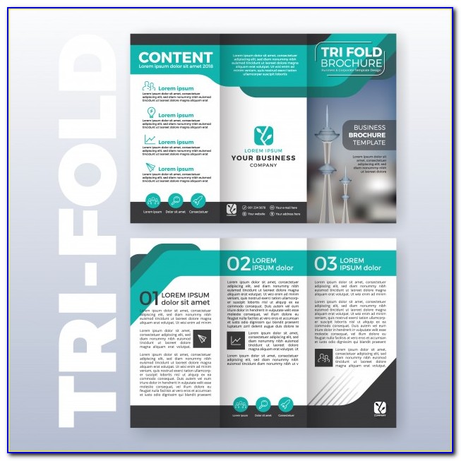 Business Tri Fold Brochure Template
