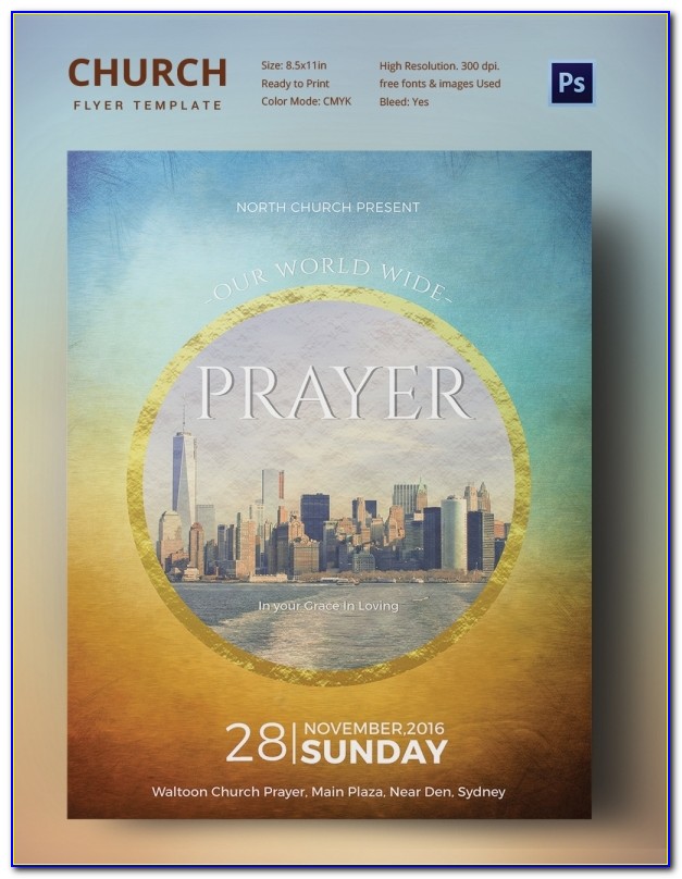 Church Flyer Templates Free Download