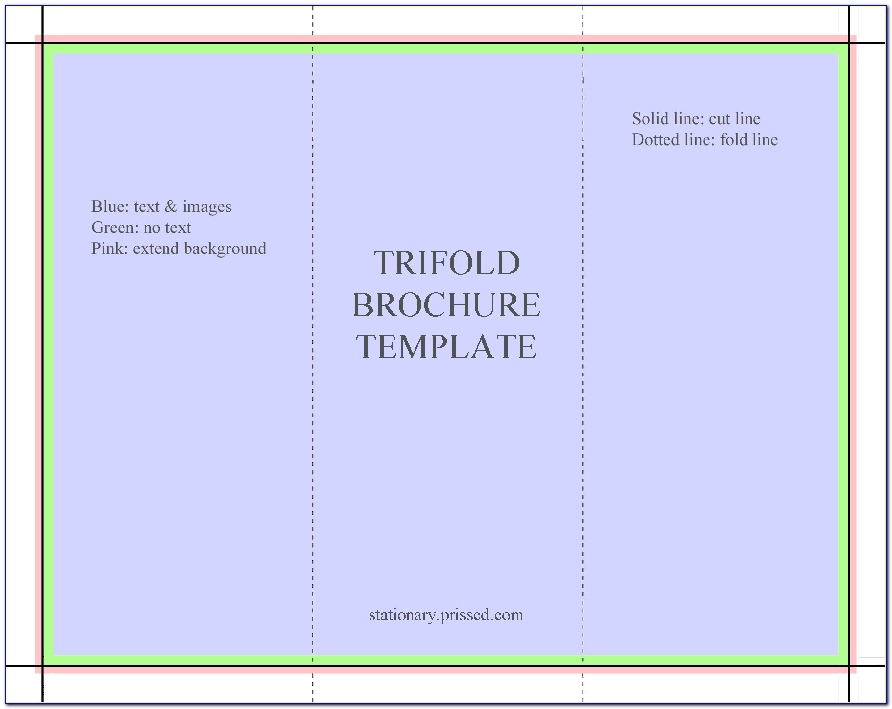Corporate Tri Fold Brochure Template