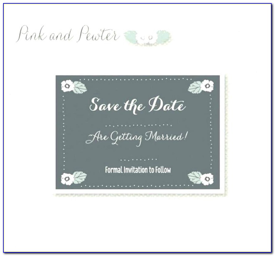 Create Save The Date Cards Online Free