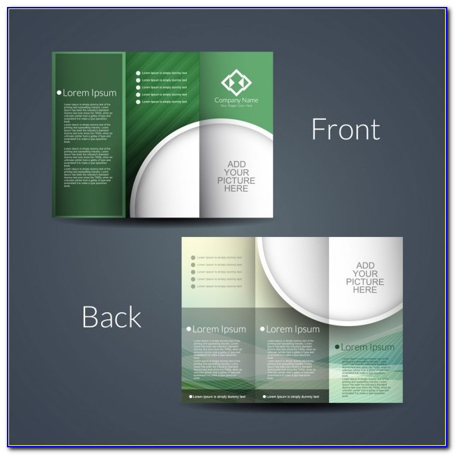 Double Sided Brochure Template