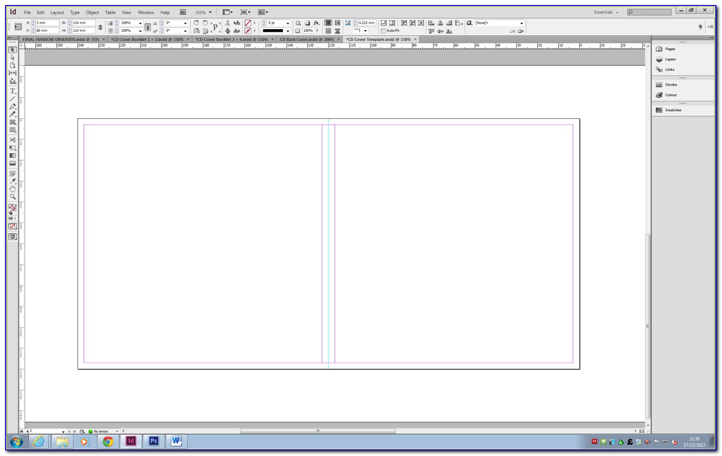 Dvd Booklet Template Word