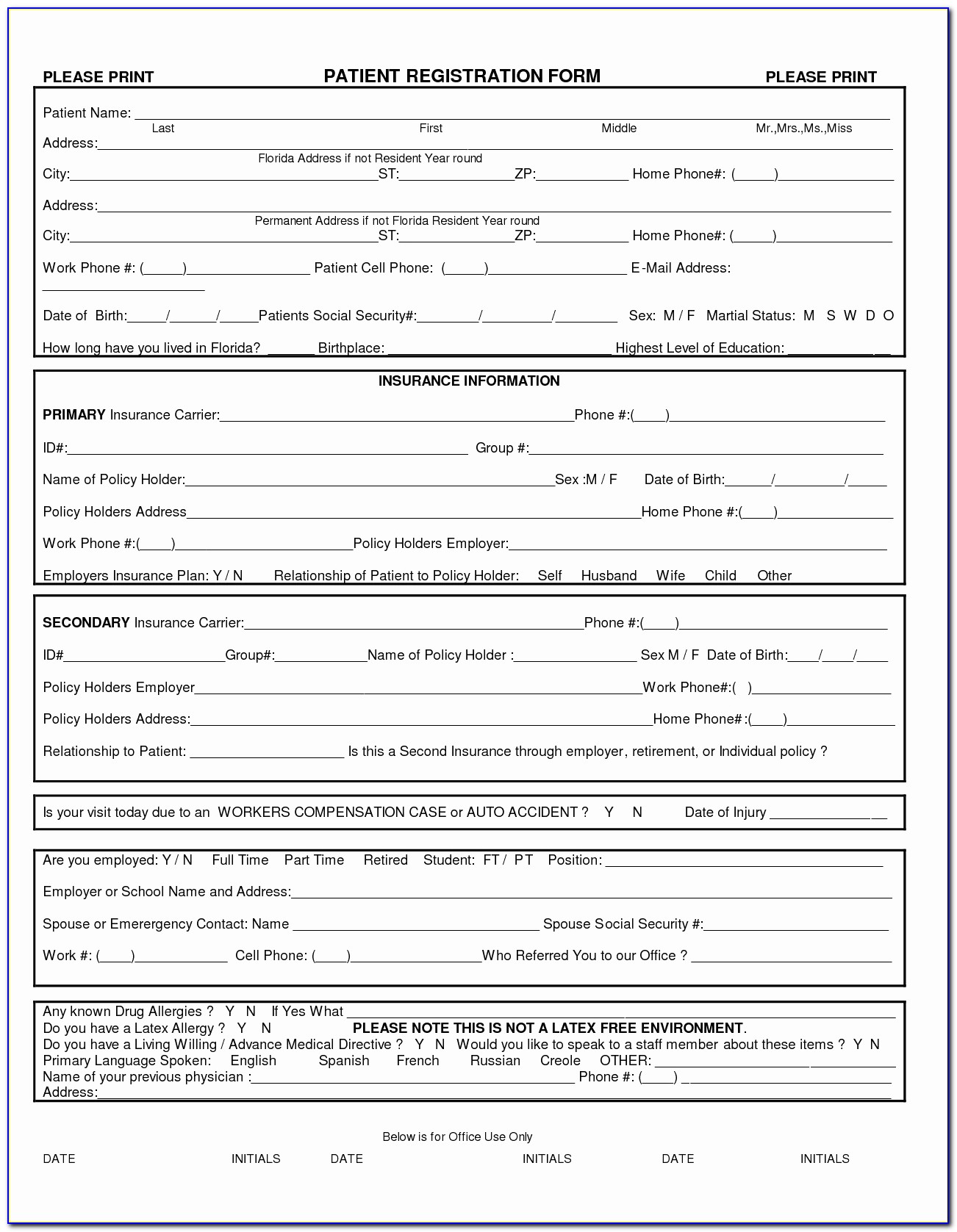 Free Registration Form Template In Html Free Download
