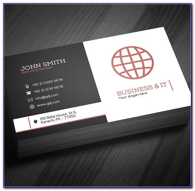 Free Business Card Templates For Architects