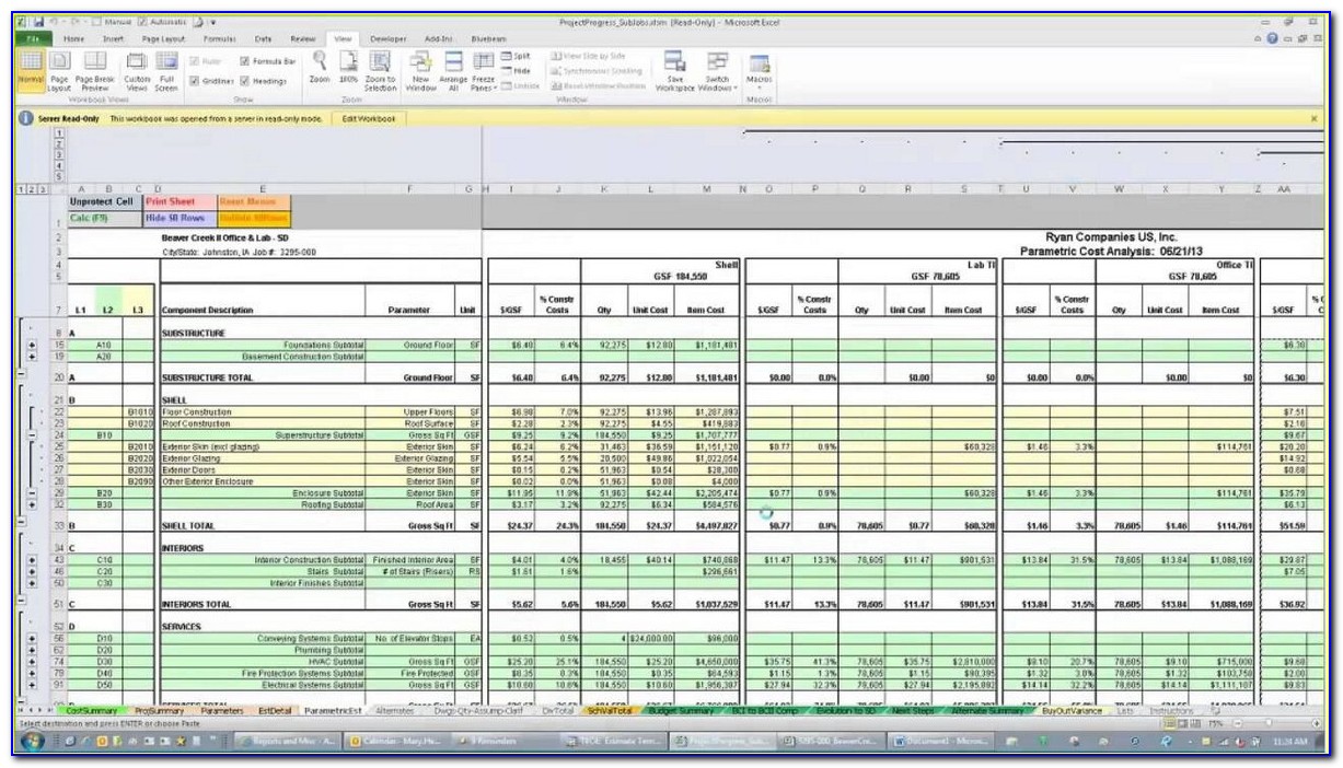 Free Contractor Estimate Template Excel