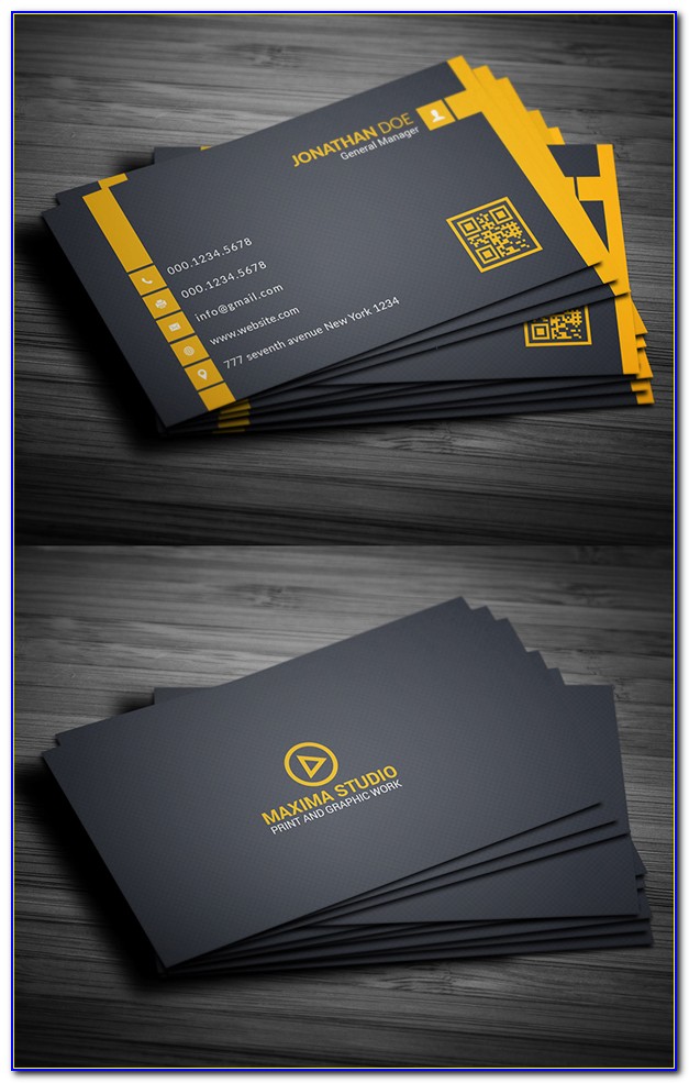 Free Corporate Business Card Templates