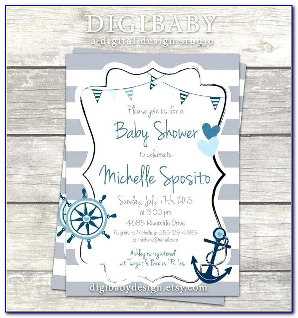Free Electronic Baby Shower Invitations