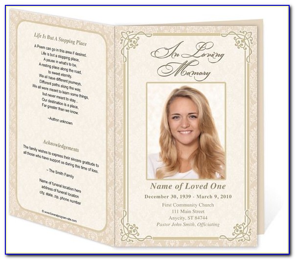 Free Funeral Thank You Card Templates