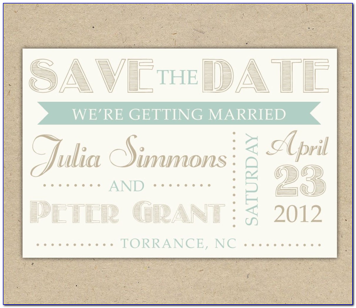Free Online Wedding Save The Date Invitations