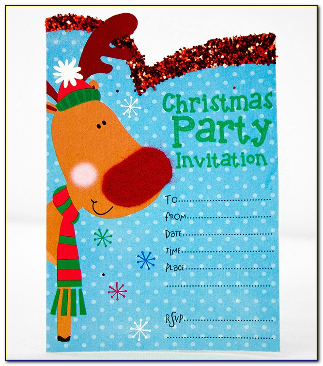 Free Printable Christmas Invitation Templates For Word