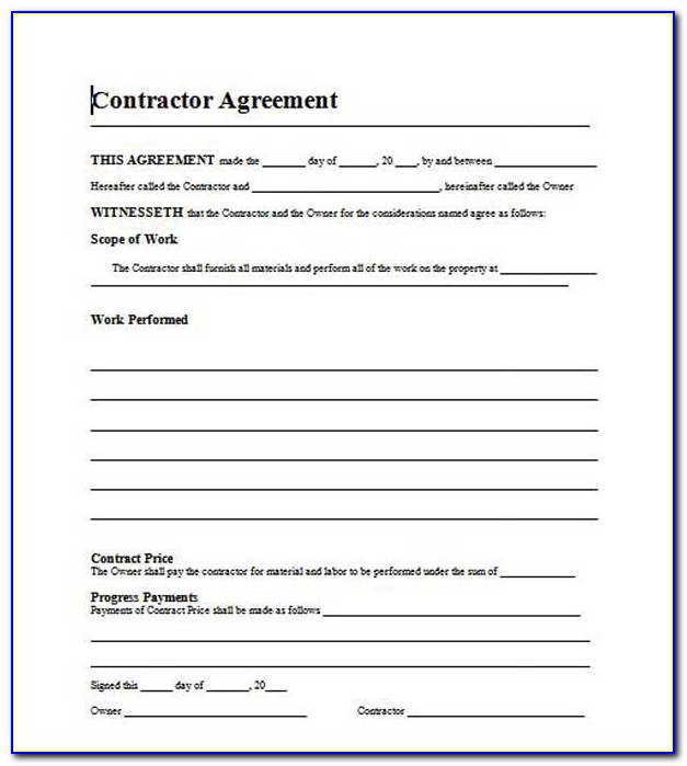 Free Residential Roofing Contract Template