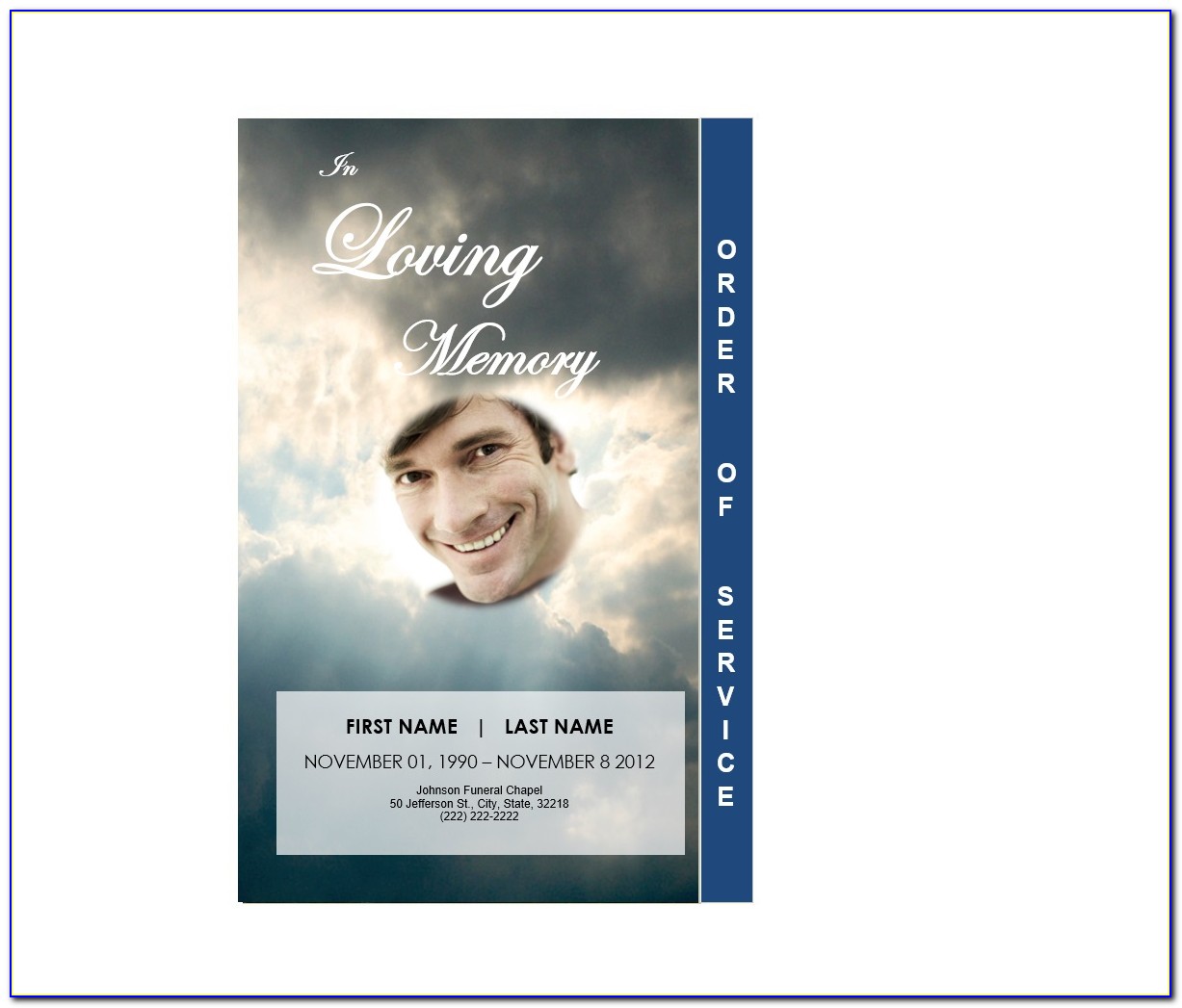 Funeral Service Template Download