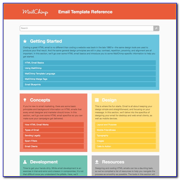 Html Email Templates Mailchimp
