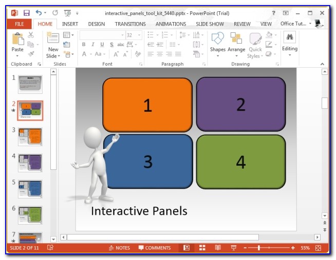 Interactive Ppt Template Free
