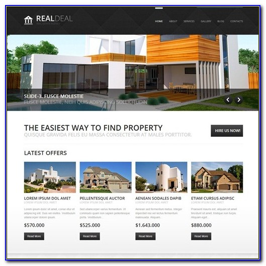 Joomla Real Estate Template Free