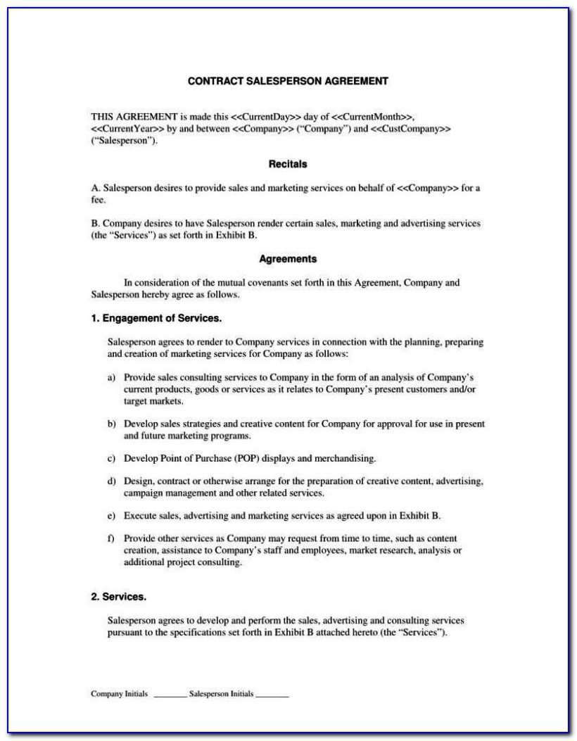 Marketing Consultant Contract Template