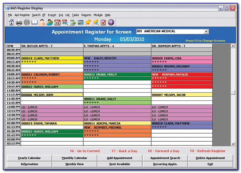Medical Appointment Scheduling Template