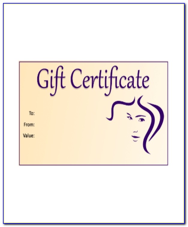 Salon Gift Certificate Template 7 Free Pdf Psd Ai Vector Hair Gift Certificate Template Hair Gift Certificate Template