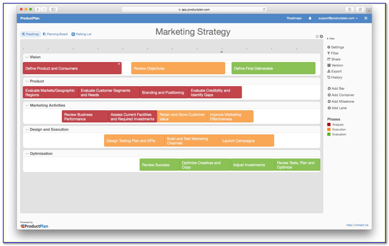 New Product Marketing Plan Template