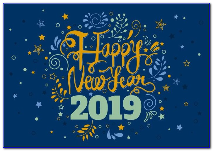 New Year Greeting Card Templates