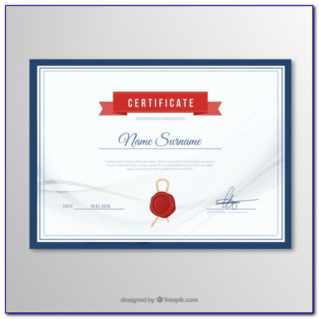 Professional Certificate Templates Free Download