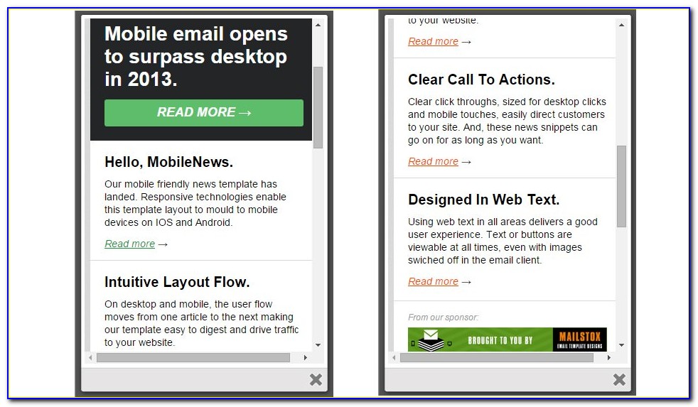 Responsive Newsletter Html Template Free Download