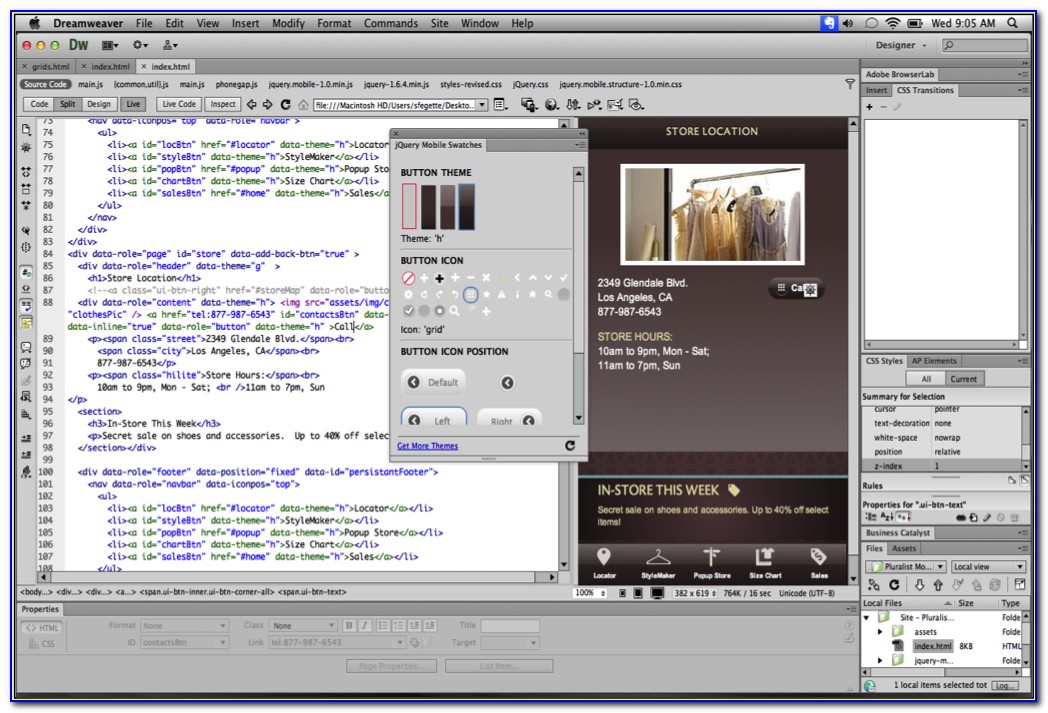 Adobe Dreamweaver Cs6 Website Templates