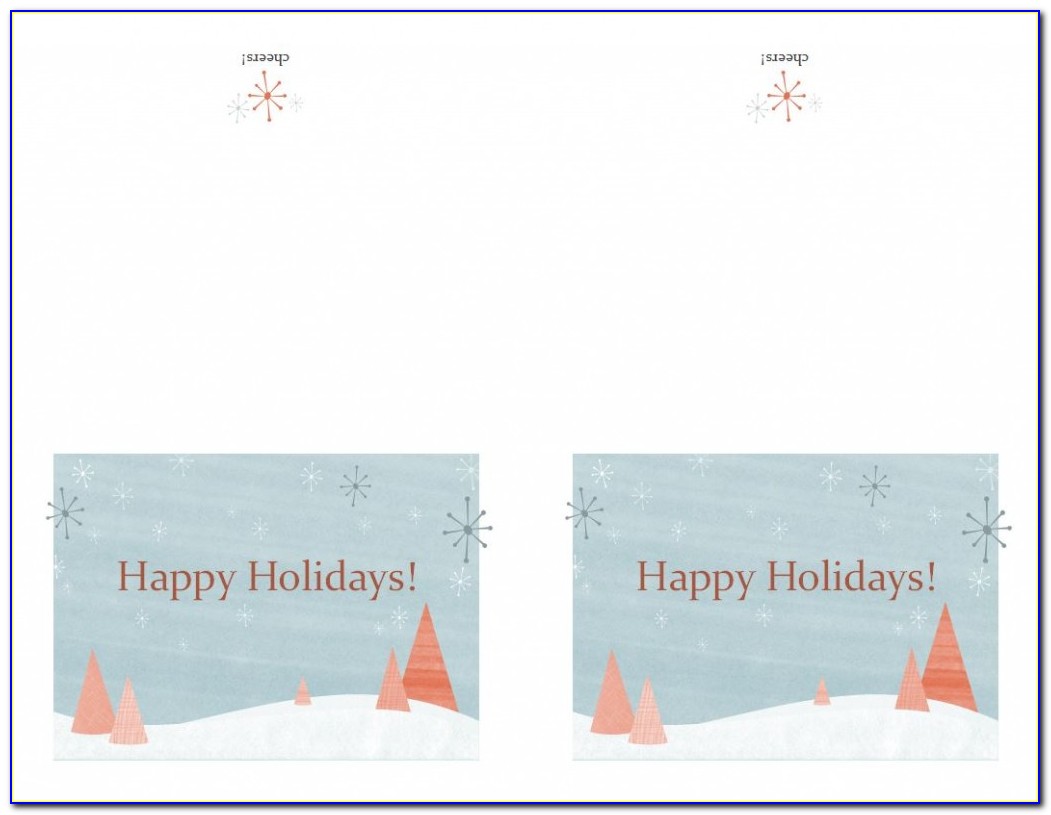 Avery Greeting Card Template 8315