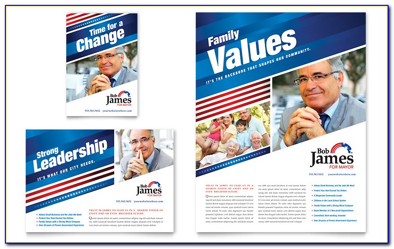 Campaign Flyer Templates Microsoft Word