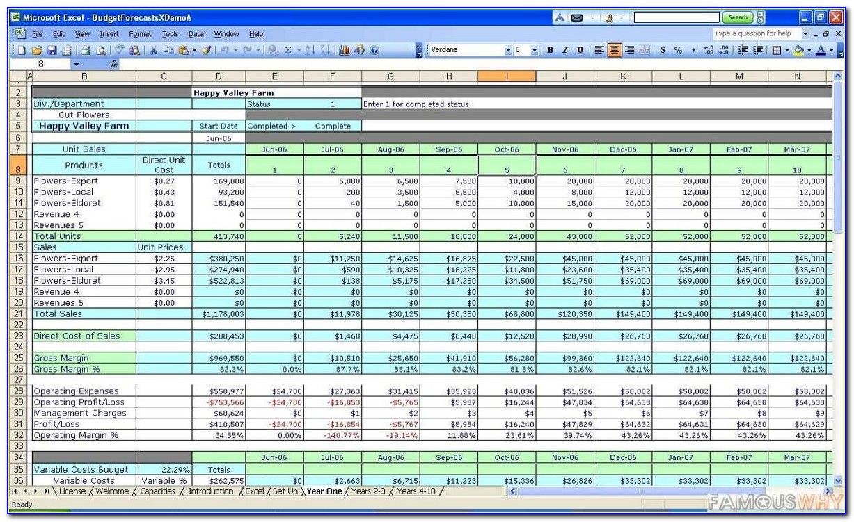 Construction Cost Spreadsheet Template