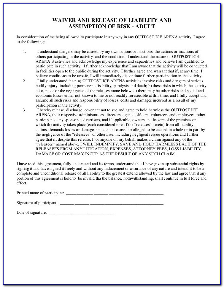 Debt Waiver Agreement Template