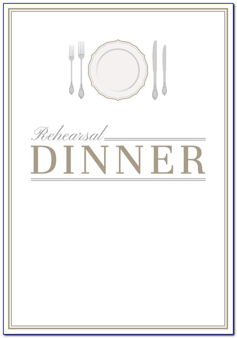 Dinner Invitation Template Microsoft Word