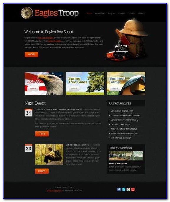 Download Readymade Website Templates