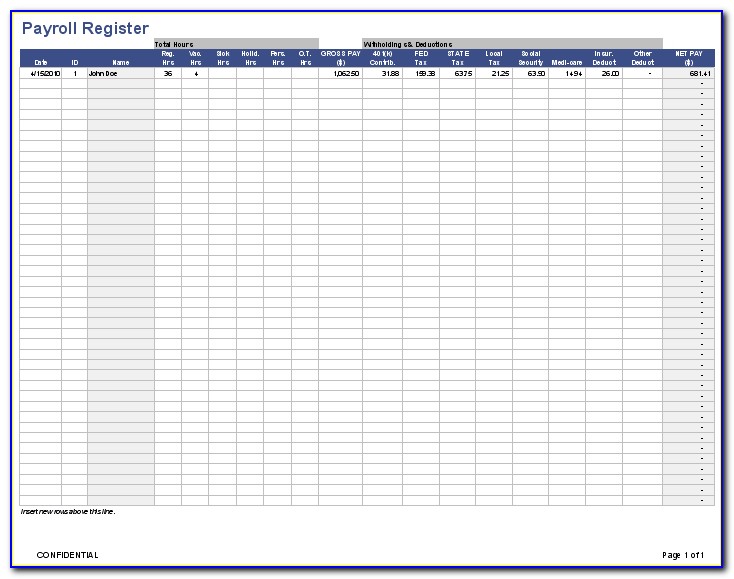 Employee Record Template Access
