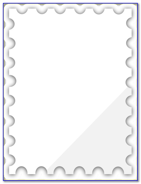 Free Australian Postage Stamp Template