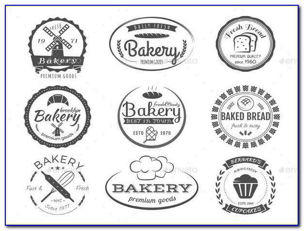 Free Bakery Logo Design Template