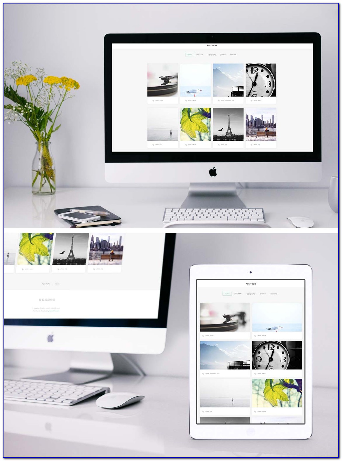 Free Joomla Photography Website Templates