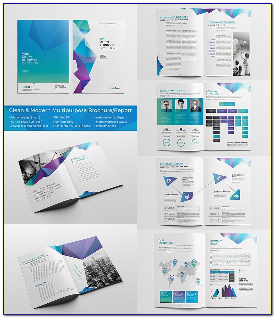 Free Marketing Booklet Template